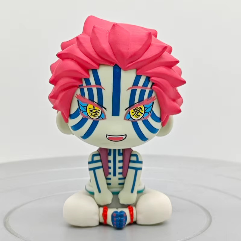 Bandai Demon Slayer Zenitsu Inosuke Shinobu Sitzende Pose Actionfigur - Bild 3
