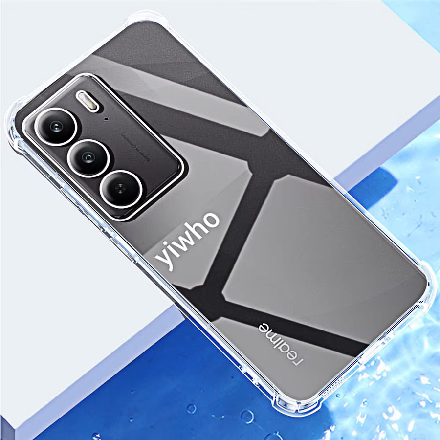 Stoßfeste Silikon Handyhülle für Realme C75 C65 C67 C63 C61 4G 5G in Transparent - Bild 6