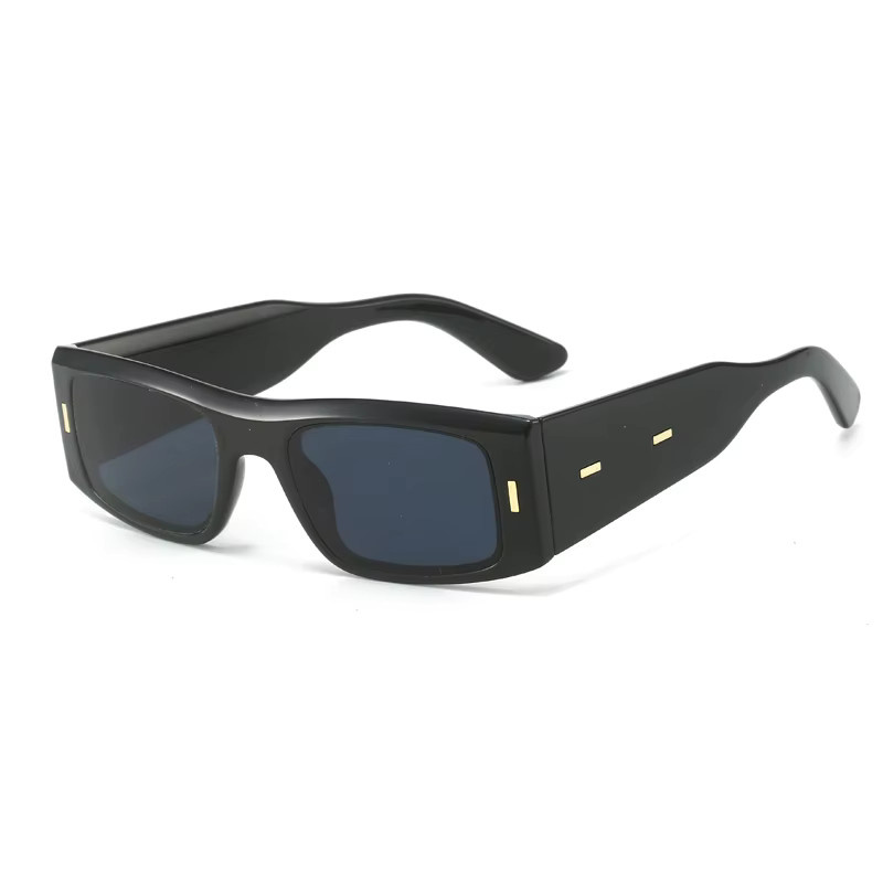 Owl City Sonnenbrille, quadratisch, Vollrand, Kunststoff, Unisex, orange black - Bild 2