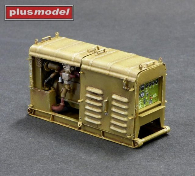 plusmodel US Generator PE-95, Modell, 1:35, Braun - Bild 1