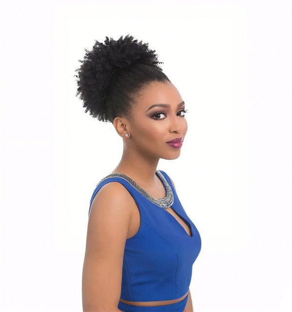 YAKIBEAUTY Afro Puff Curly Chignon Haarverlängerung, Damen - Bild 1