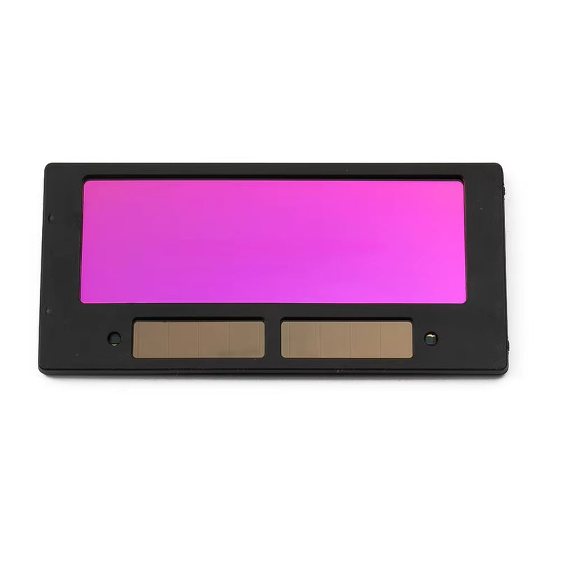 DAZZLEEX Schweißlinse für automatische Verdunkelung, Infrarot-Schutz-Linsenfilter für Flip-Helm, Schwarz, B/H: 10,8 x 5,0 cm - Bild 2