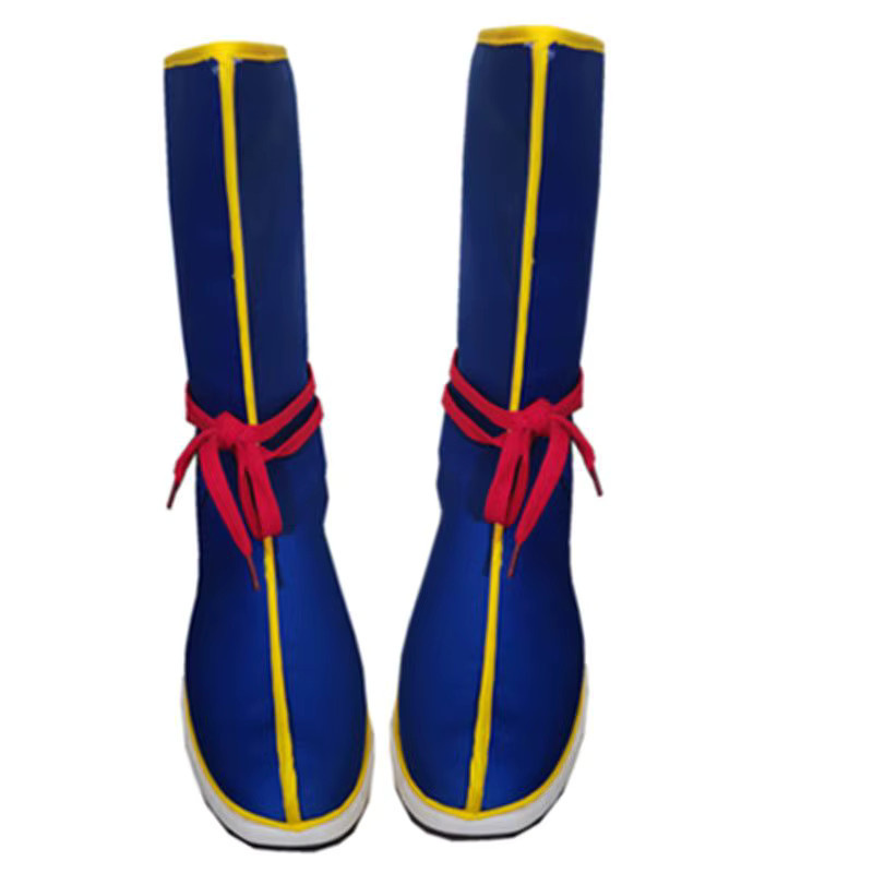 Bandai Dragon Ball Super Saiyan Son Goku Cosplay Lange Stiefel, Rot - Bild 3