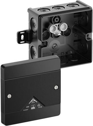 Spelsberg Abzweigkasten Schwarz IP66 B/T/H: 10,2 x 10,2 x 5,7 cm - Bild 1