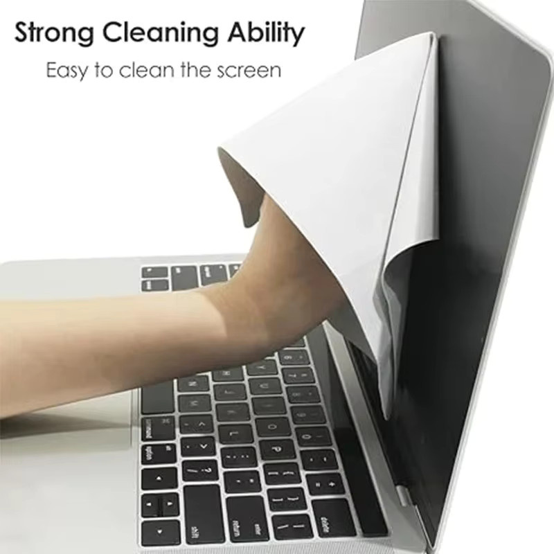 Apple MacBook Pro Mikrofaser-Laptop-Schutzfolie als Tastatur- und Bildschirmtuch zur Staubprävention für 13, 14, 15 und 16 Zoll - Bild 3