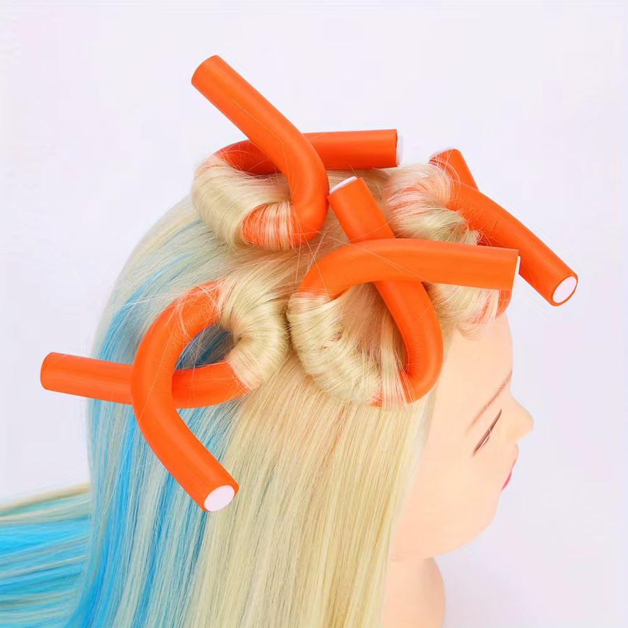 Heatless Haar Curler Set, 10 Stück, Lockenwickler ohne Wärme, Unisex - Bild 1