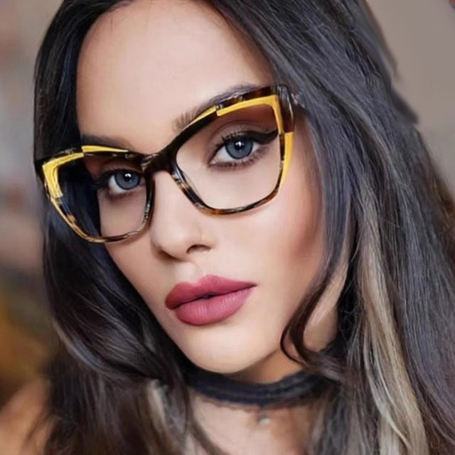 Sonnenbrille Cat-Eye, Vollrand, Kunststoff, Braun, Unisex - Bild 1