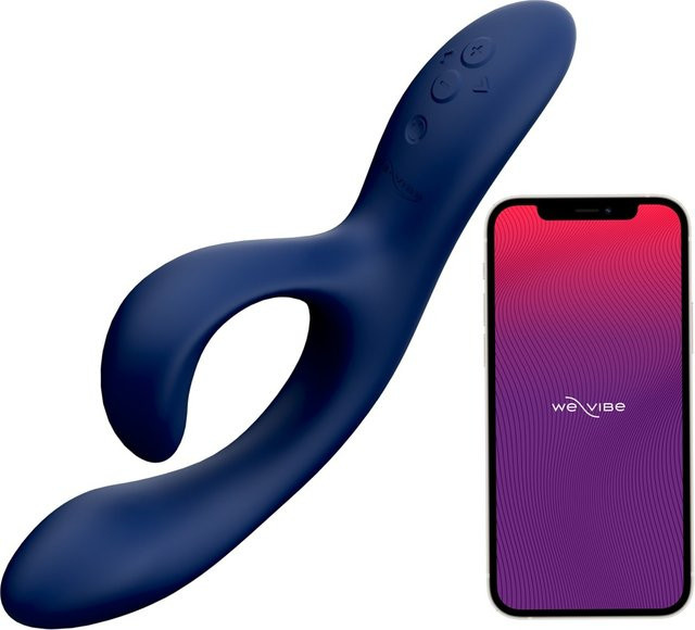 We-Vibe Rabbitvibrator Nova 2 in Blau mit über 10 Vibrationsmodi - Bild 1
