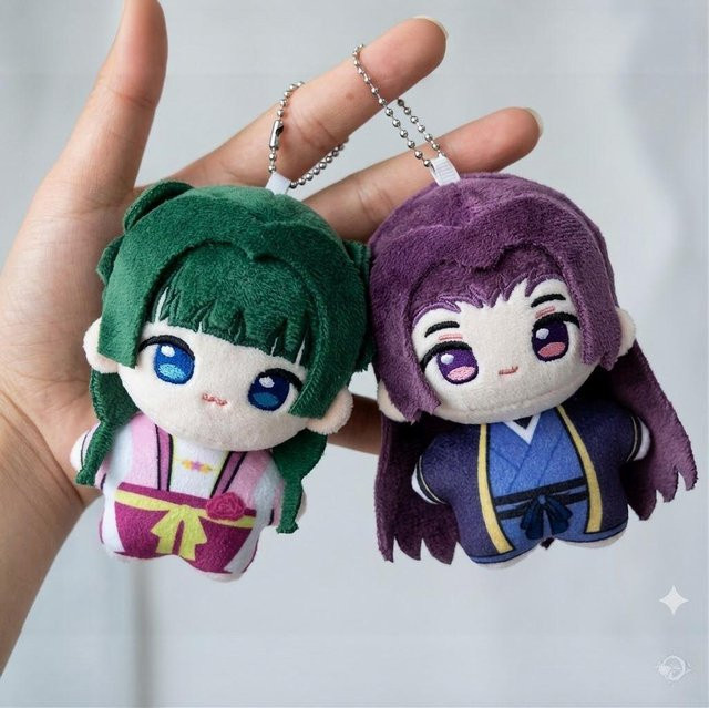 Yiran Health & Beauty Kusuriya No Hitorigoto Maomao Jinshi Renshi Plüschpuppe, Plüschanhänger, 10cm, ab 0 Jahren - Bild 1