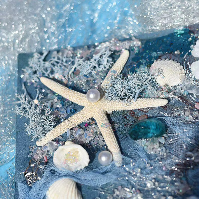 Deep Sea Mystery Ita Bag Insert Board DIY Abzeichenhalter in Blau - Bild 2