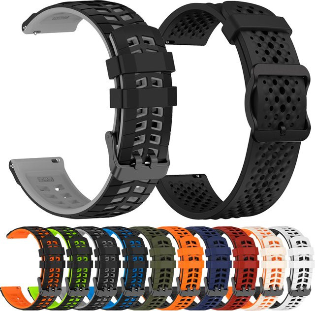 Uhrenarmband Silikon, 22 mm, Unisex - Bild 1