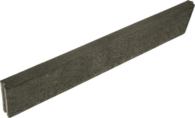 EHL Rasenkantenstein Anthrazit abgerundet aus Beton B/H/T: 100 x 25 x 5 cm - Bild 1