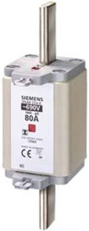 Siemens Sicherungseinsatz 3NA62506, Größe 2, 300 A, 690 V, Grau, 3 Stück - Bild 1