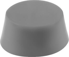 Kopp Gummipuffer konisch M6 Ø 25mm H 20mm aus Edelstahl A4 1.4401 in Grau - Bild 1