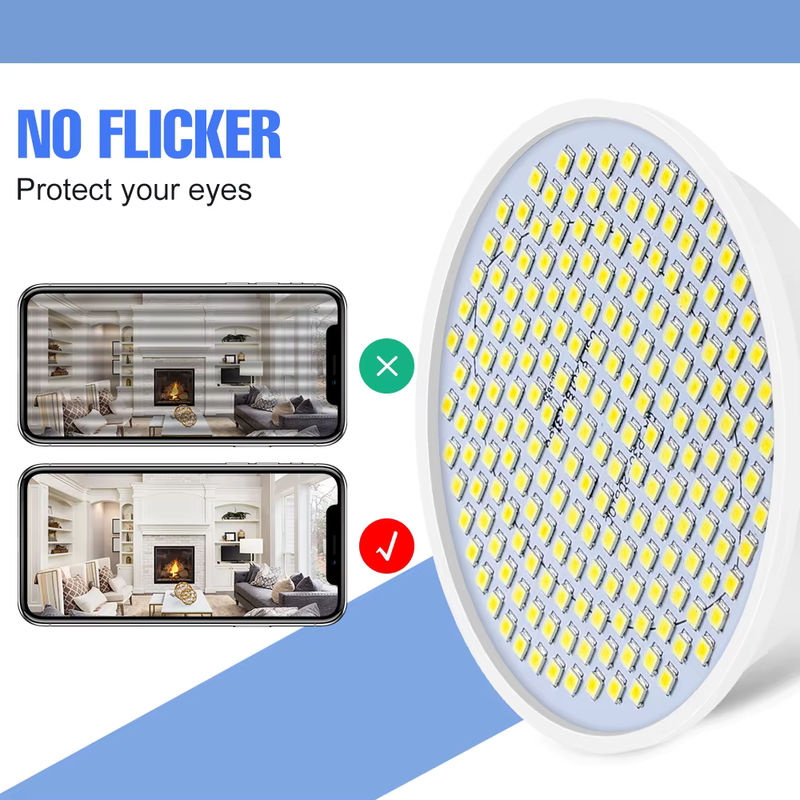 LED E27 Leuchtmittel Warmweiß für Kronleuchter und Deckenlampen, 220V - Bild 4