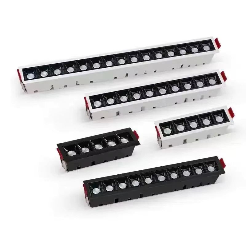 SUNMEIYI LED Downlight Rechteck Einbau Deckenlampe mit Grille in Weiß - Bild 2