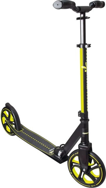 Muuwmi Aluminium Scooter Pro Tretroller Höhenverstellbar Lime GS-geprüft - Bild 1