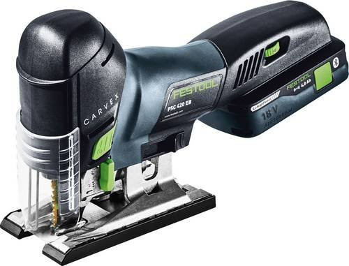 Festool Akku-Pendelhubstichsäge PSC 420 HPC 4,0 EBI-Set CARVEX in Grau mit 18V und 4Ah - Bild 1