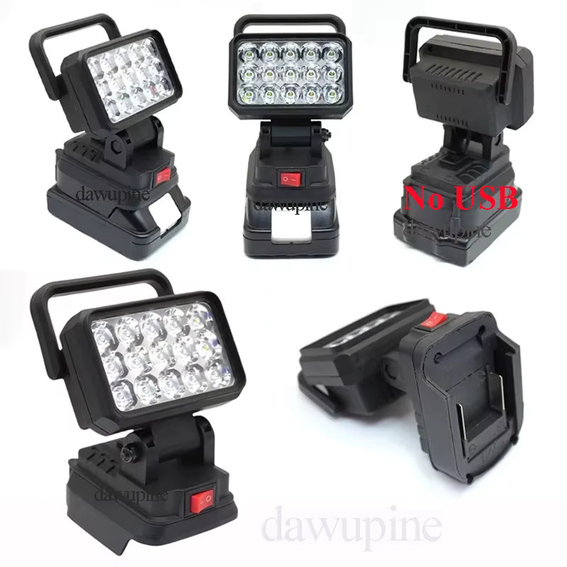 Makita LED Arbeitslampe und Taschenlampe für 18V Li-Ion Akkus in Schwarz und Weiß - Bild 4