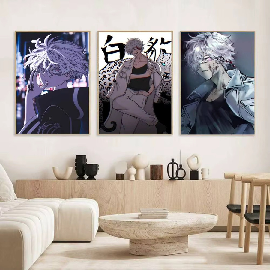 Selbstklebender Anime Poster Druck Imaushi Wakasa Tokyo Revengers in Mehrfarbig für deine Wandgestaltung - Bild 3