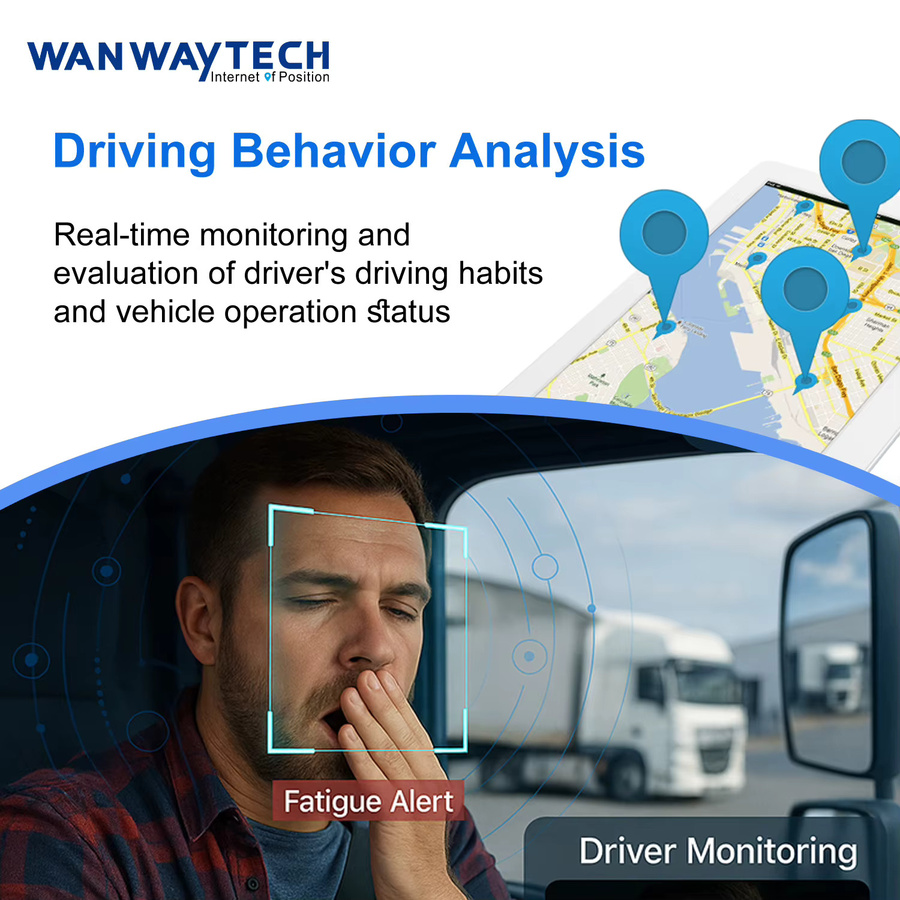 WanWay Dashcam WiFi 4G mit Dual Lens, 1080P Full HD, GPS-Tracking und ADAS, Schwarz - Bild 4