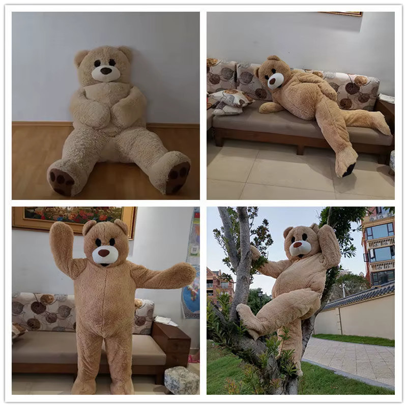 Potdemiel Tanzender Bär, Plüsch-Teddybär-Mann, Kostüm, Braun - Bild 2