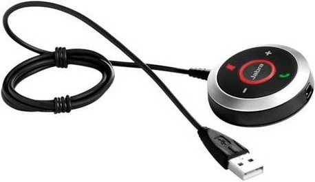 Jabra Headset-Audio-Controller für Kopfhörer mit USB-Anschluss in Schwarz - Bild 1