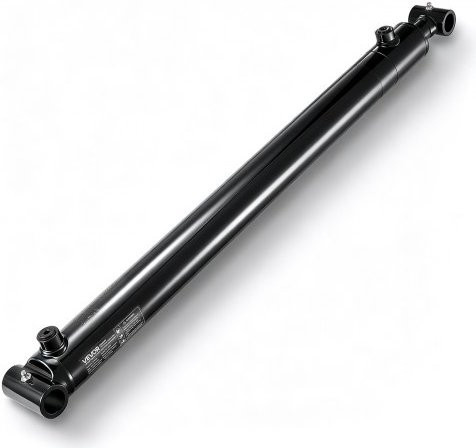 VEVOR Doppeltwirkender Hydraulikzylinder in Schwarz mit 50,8 mm Bohrung und 61 cm Hub, 3500 psi Schwerlast-Schweißzylinder mit Querrohr für Landmaschinen und Traktoren - Bild 1