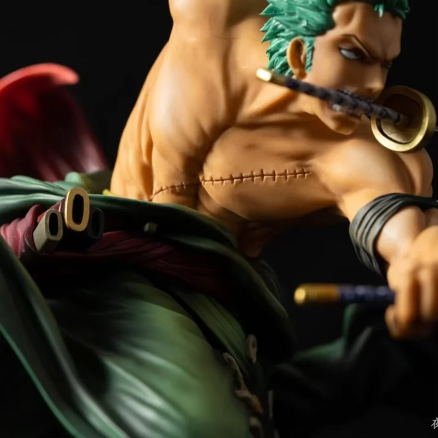 Bandai One Piece Roronoa Zoro Actionfigur, 10cm, Kunststoff - Bild 5
