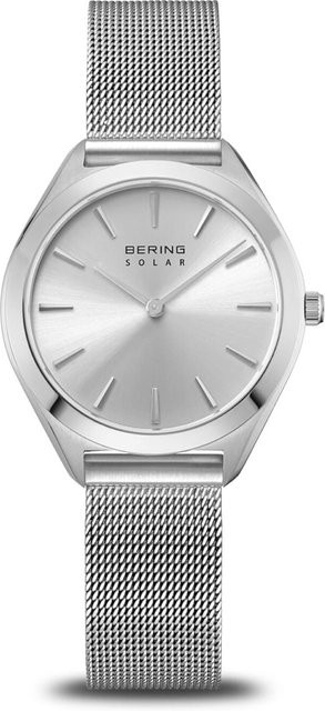 Bering Damenuhr, Solar, Edelstahl, Silber, 31 mm, 5 ATM - Bild 1
