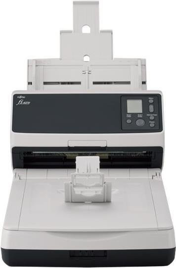 Ricoh fi-8270 Dokumentenscanner mit Flachbett und Dual CIS Duplex, USB und LAN, Schwarz/Grau/Anthrazit/Weiß - Bild 1