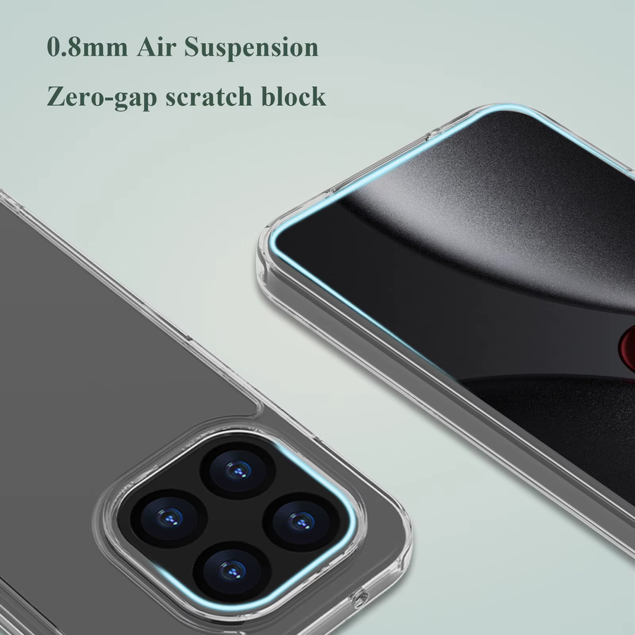 Lereach Handyhülle für Xiaomi 15T Pro und Xiaomi 15T, transparent, ultradünn und stoßfest - Bild 4