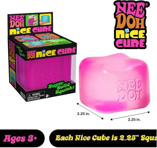 Bai Fen Bai dolls and toys, Schyling Needoh Würfel, Sensorisches Fingerspitzen-Spielzeug, Squishies Fidget Quetsch-Spielzeug - Bild 1