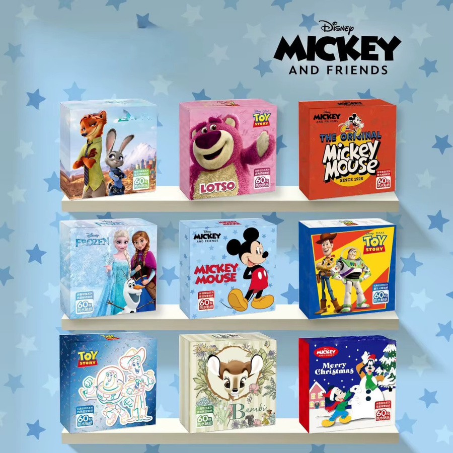 Disney Frozen Mickey Toy Story Zootopia Cartoon-Aufkleber, 60-teiliges Set - Bild 3