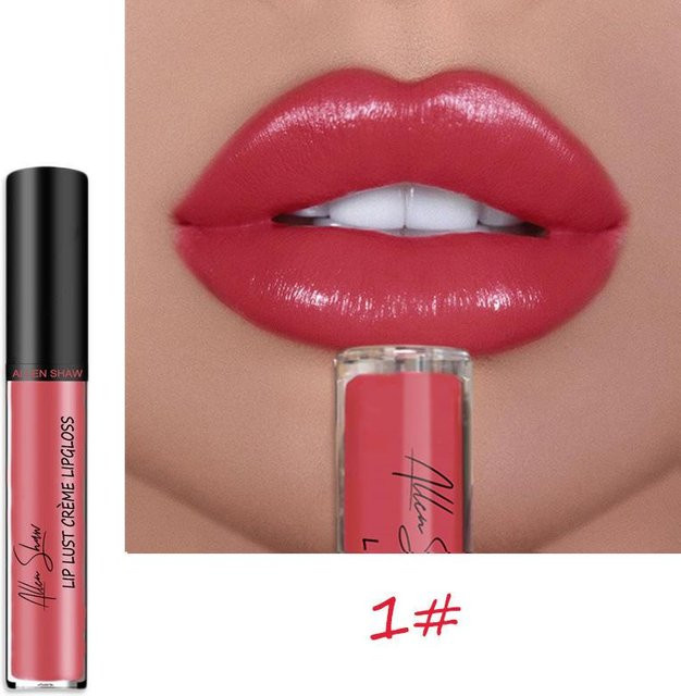 Allen Shaw Lipgloss Creme, Red, Glänzend - Bild 1