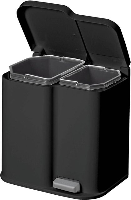 Curver Abfalleimer anthrazit B/H/L: 30 x 39,8 x 40 cm - Bild 1