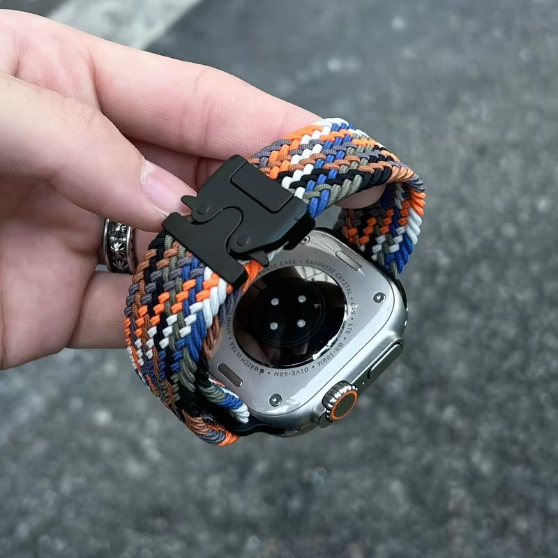 NEY Uhrenarmband Textil, Bunt, Unisex, für Apple Watch - Bild 2