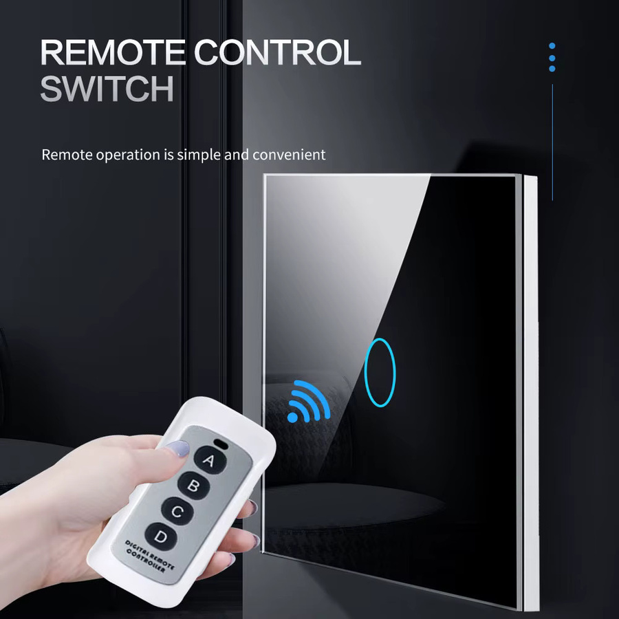 Tuya Smart WLAN und RF433 Funkfrequenz Touch-Schalter Set in Weiß ohne Neutralleiter erforderlich - Bild 2