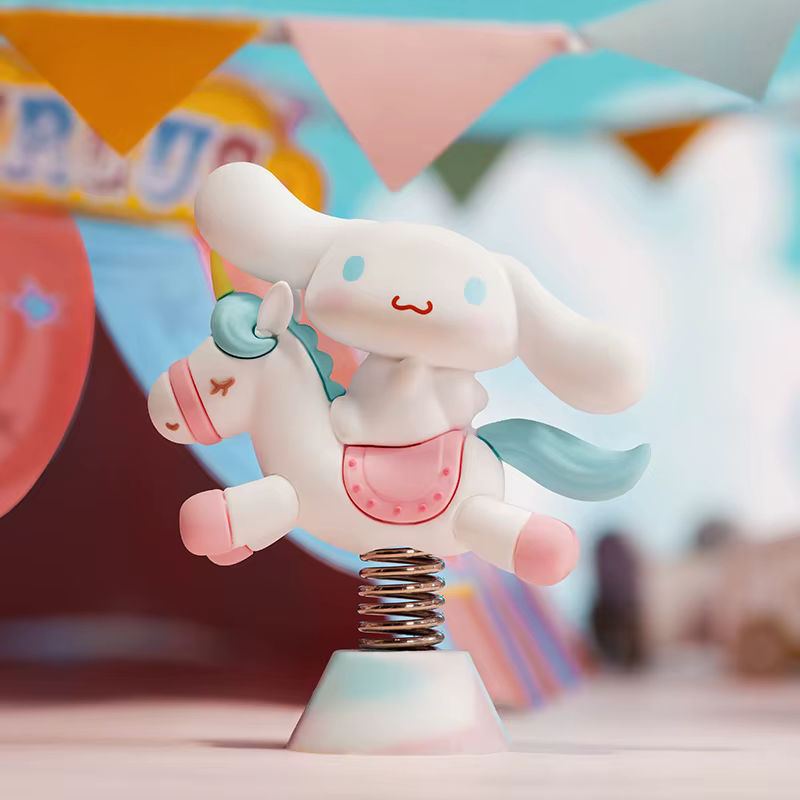 Sanrio Kawaii Anime Figuren Set mit Kuromi, Cinnamoroll, Pompompurin, Hello Kitty und My Melody, mehrfarbig, Kunststoff-Spielzeug für Kinder - Bild 4