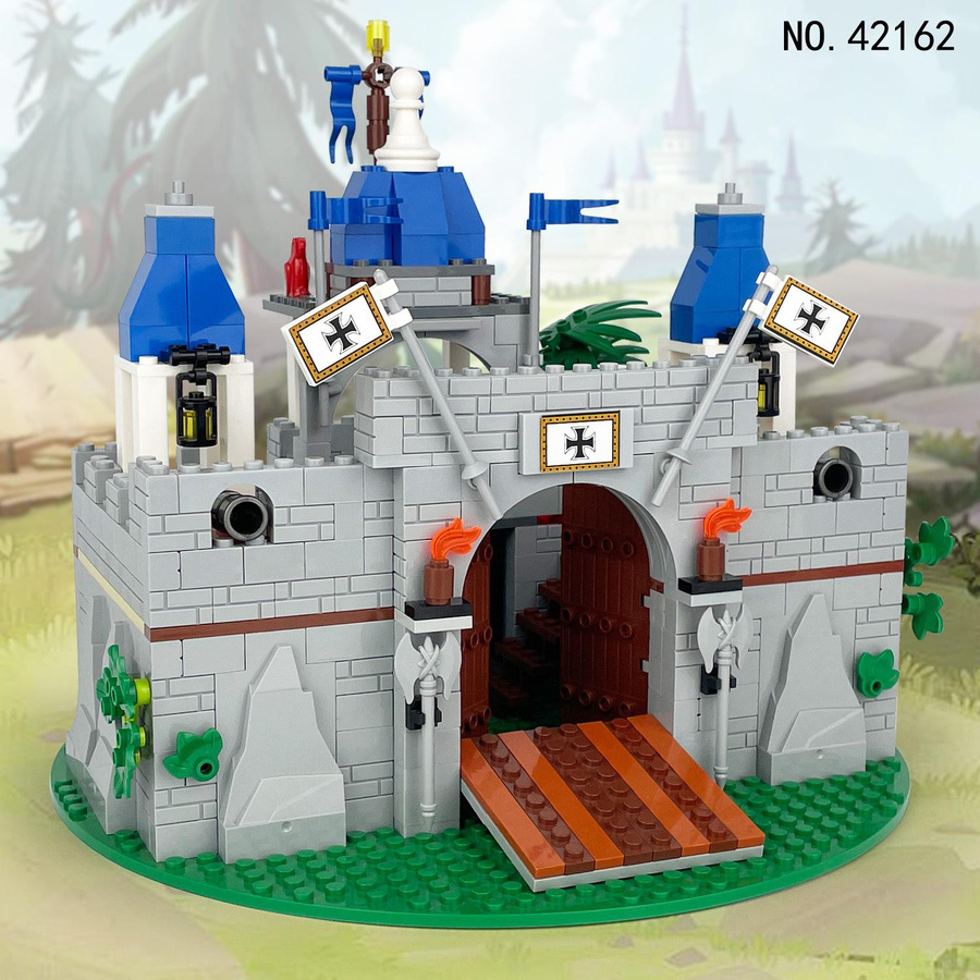 Bai Fen Bai dolls and toys Militärfestung Burg, Bausteine Zubehör, ab 14 Jahren - Bild 1