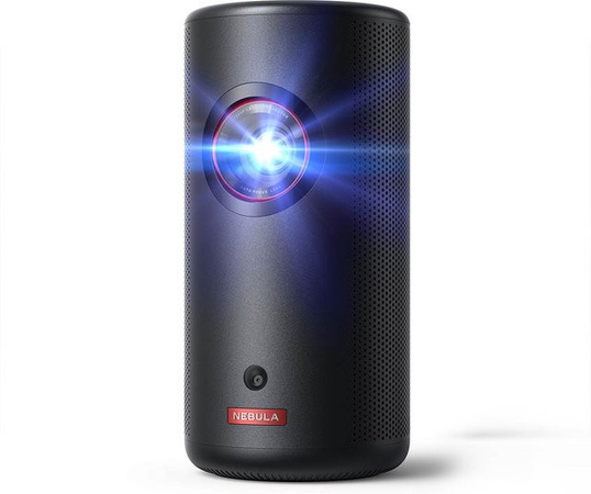 Nebula Capsule 3 Full-HD Laser-Beamer in Schwarz mit 300 ANSI-Lumen