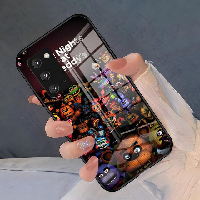 Five Nights At Freddys Handyhülle für Samsung A25 A13 A33 5G A54 A36 A35 A56 A52 A14 A26 Stoßfeste Glasabdeckung Multicolor - Bild 1