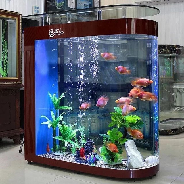Oase Unterwasser-Oase-Aquarium aus transparentem Acryl und Polyethylen-Kunststoff mit Teichfilterbeutel - Bild 1