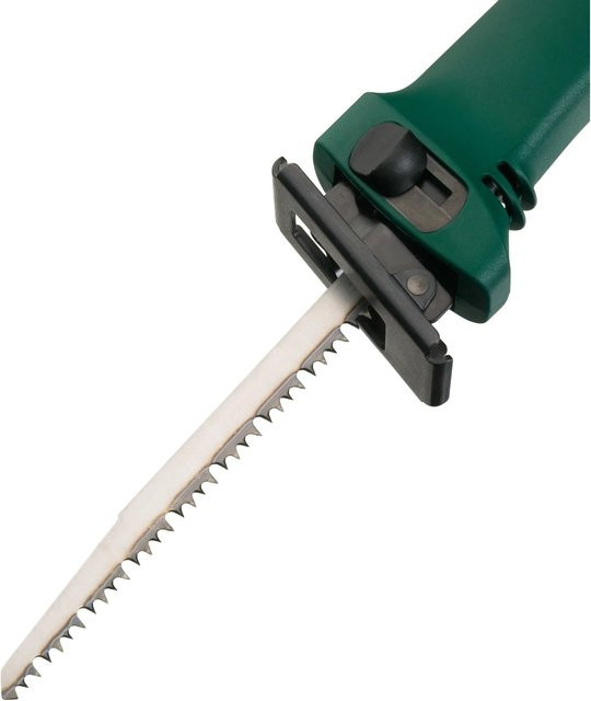 LUX-TOOLS Säbelsägeblatt für Holz fein, 2 Stück, silber, Länge: 240 mm - Bild 1