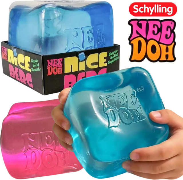 Schylling Nee Doh Nice Cube, Sensorik-Spielzeug, 8 bis 8,5 cm - Bild 1