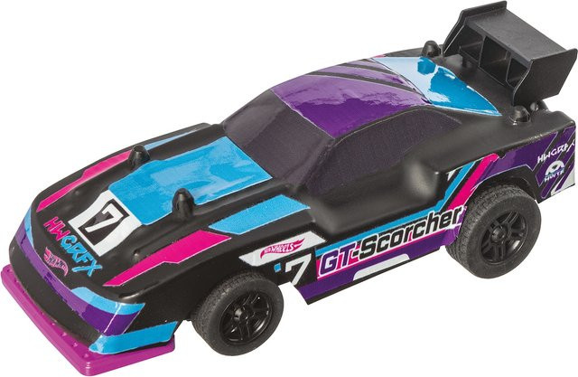 Happy People Hot Wheels Lets Race RC Auto, 1:28, blau/lila - Bild 1