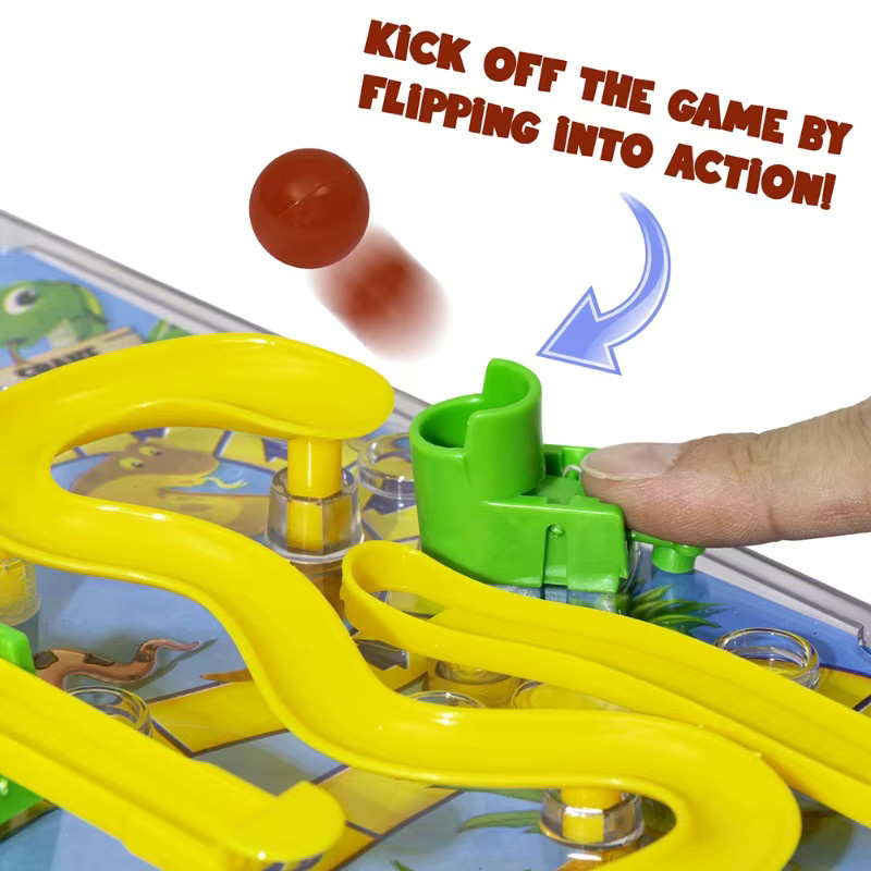 kbxlife 3D-Schlangenbrettspiel-Spielzeug, mit Leiter, ab 3 Jahren - Bild 2