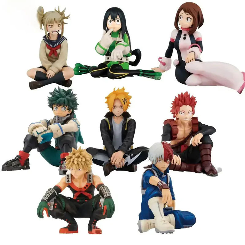 Banpresto My Hero Academia Anime Figuren Set Midoriya Izuku, Bakugou Katsuki und Ochaco Uraraka in mehrfarbig aus Kunststoff - Bild 4