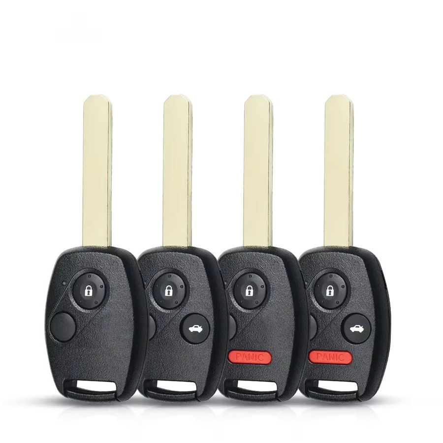 KEYYOU Auto Schlüsselhülle für Honda Accord Civic CRV Pilot Insight in Schwarz - Bild 2