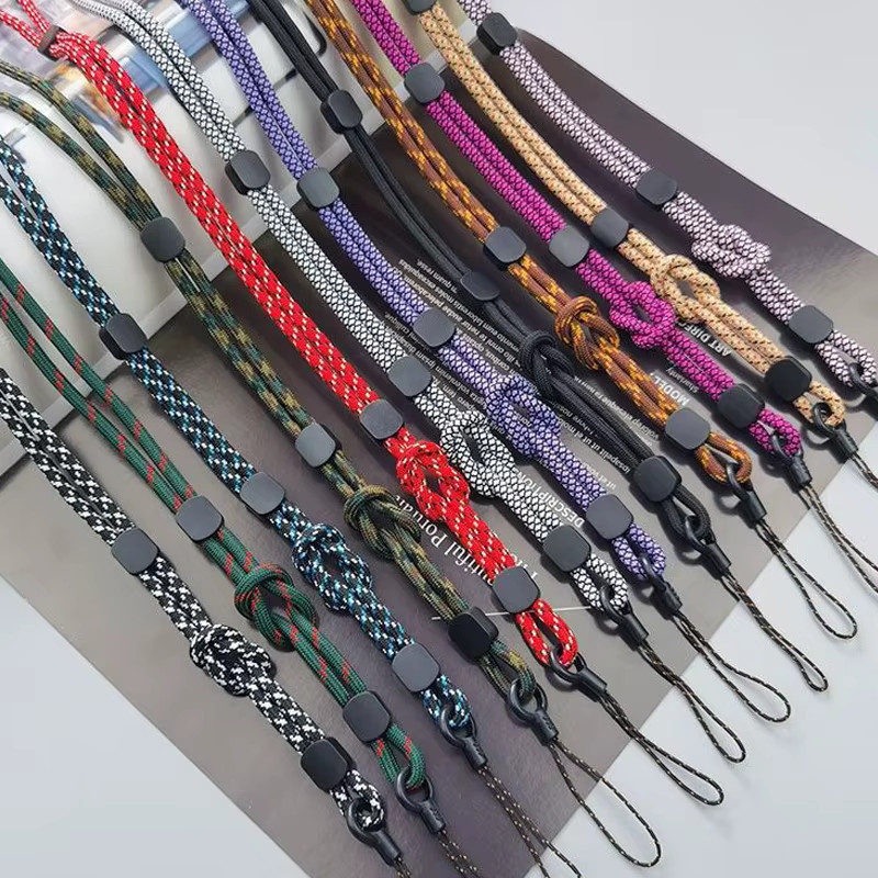 WSSHE Handy Lanyard als Handschlaufe und Schulterkette in Camouflage und Multicolour für dein Smartphone - Bild 4